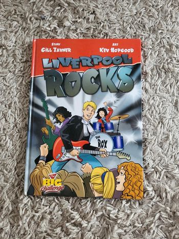 Livre Liverpool rocks en anglais the big challenge