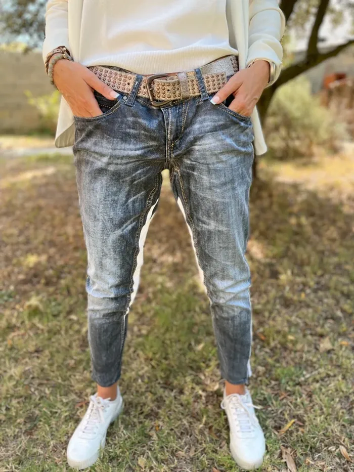 Pantalon souple effet jean Taille 42 ou XL DDP - photo numéro 2