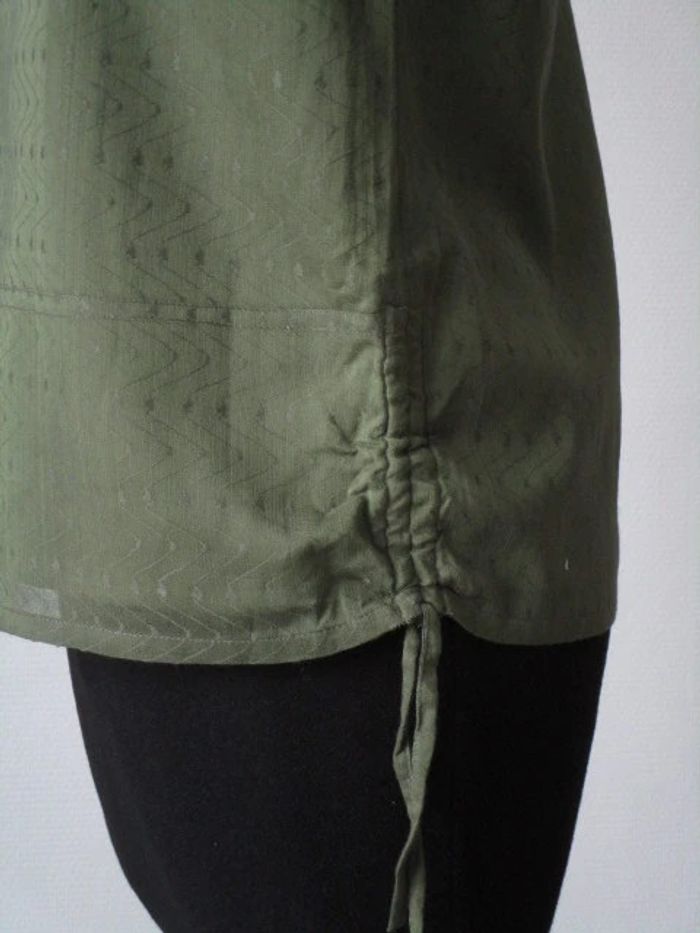 Blouse kaki Jac Jac 38/40 NEUVE - photo numéro 6