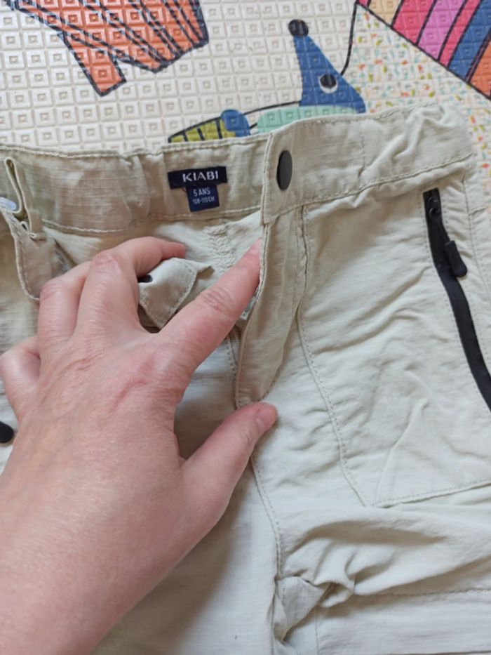 Pantalon 5 ans avec zip - photo numéro 3