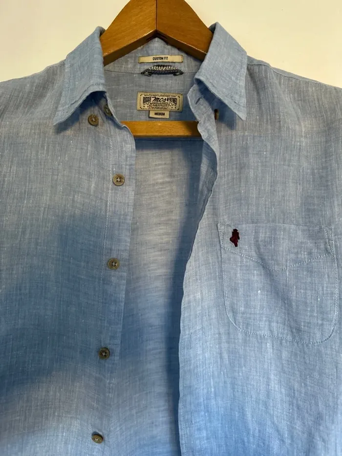 Marlboro classics chemise 100% Lin - photo numéro 3