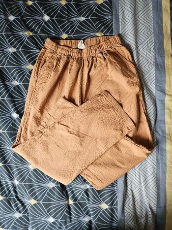 P1ntalon fluide marron clair 9 ans H&M