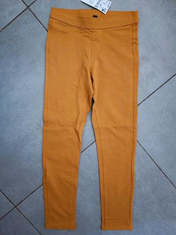 Jegging jaune moutarde