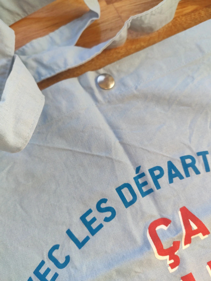Tote bag en coton ça roule - photo numéro 3