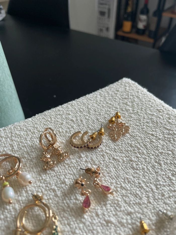 Lot 26 paires boucles d’oreilles - photo numéro 10