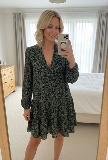 Robe Zara à motif T40