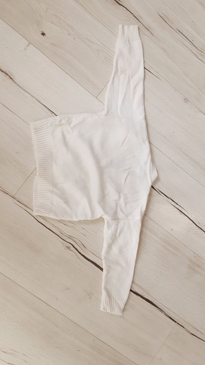 Vêtement fille gilet blanc De Bon Matin 6 ans - photo numéro 3