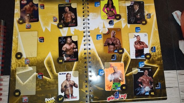 Album Prominter Wrestling wwe raw samckdown card collection - photo numéro 4