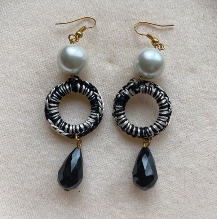 Boucle d’oreille perle - photo numéro 2
