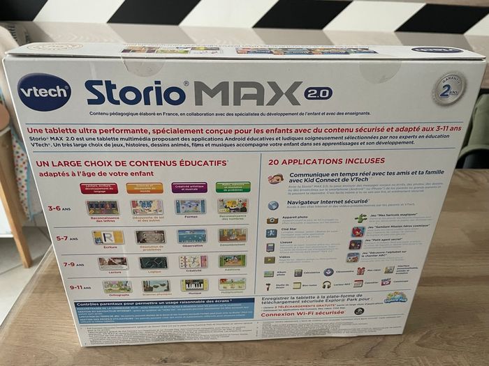 Tablette éducative storio Max 2.0 - photo numéro 2