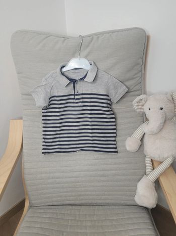 Polo rayures 3 ans