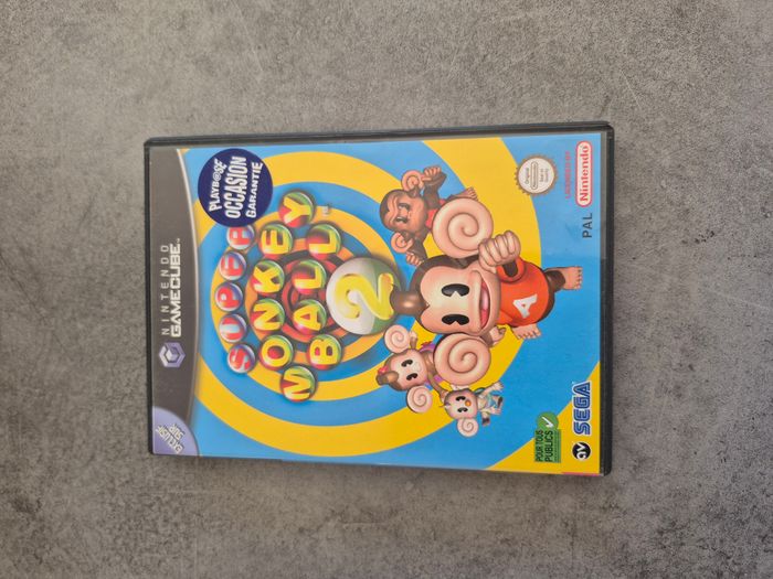 Jeu Super Monkey Ball 2 Gamecube Complet PAL FR FRA Game Cube