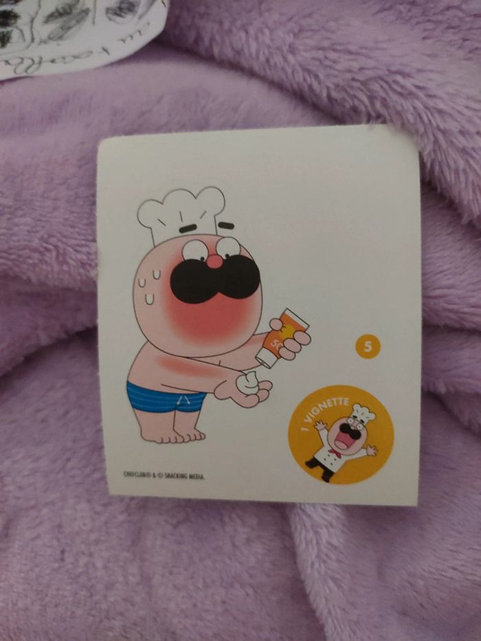 Autocollant chef club amuse toi en cuisine