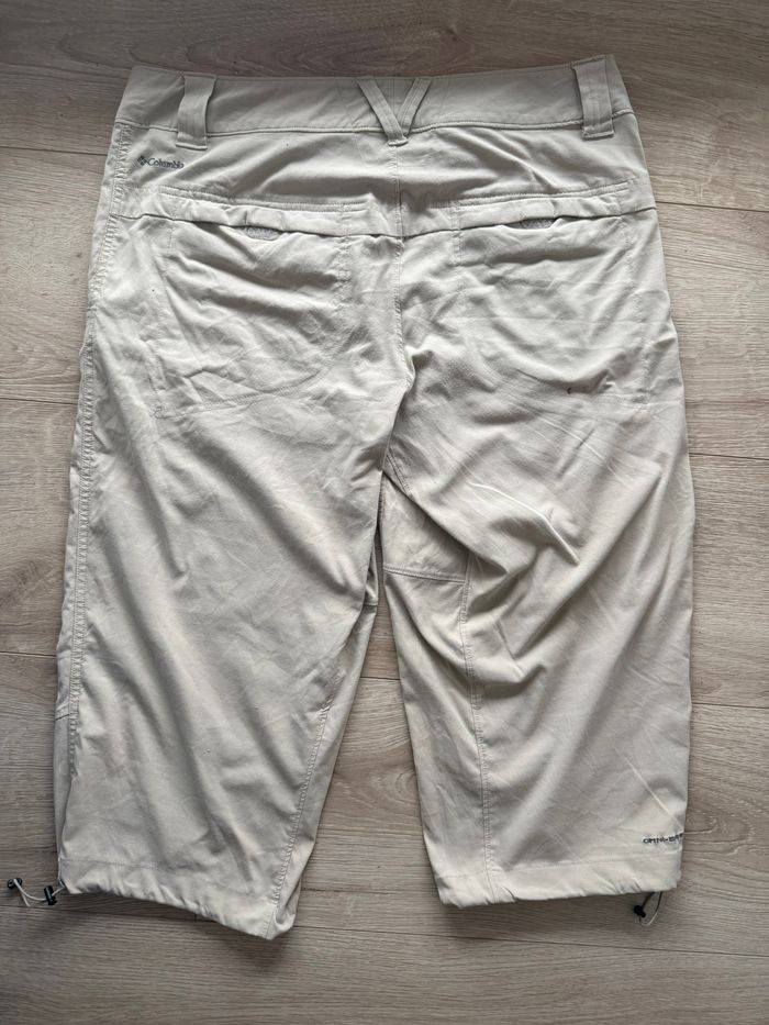 Pantacourt Randonnée Columbia – Beige – Femme – Taille 40/42 L – Omni-Shade - photo numéro 2
