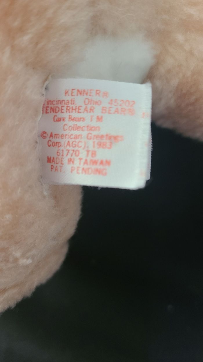 Kenner Care Bears Love-a-Lot Bear - photo numéro 7