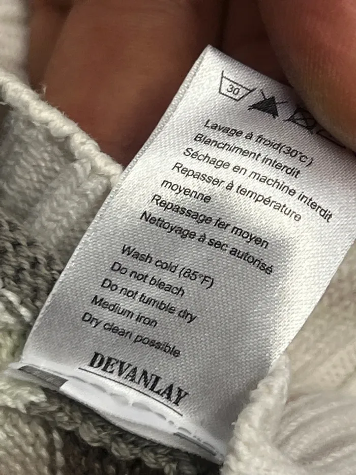 Pull Lacoste 100% Coton Taille 4 (L) - photo numéro 5