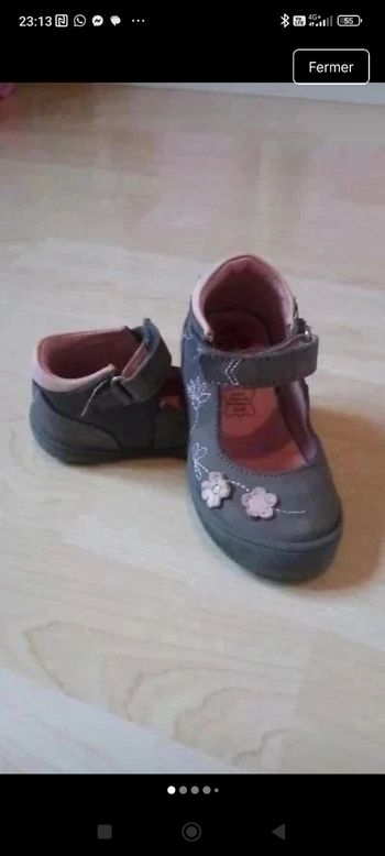 Ballerines fille pat et ripaton taille 22
