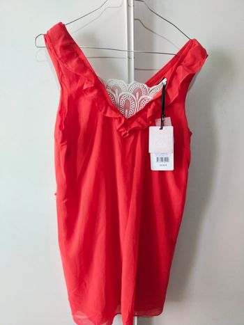 Robe corail Naf Naf taille 36