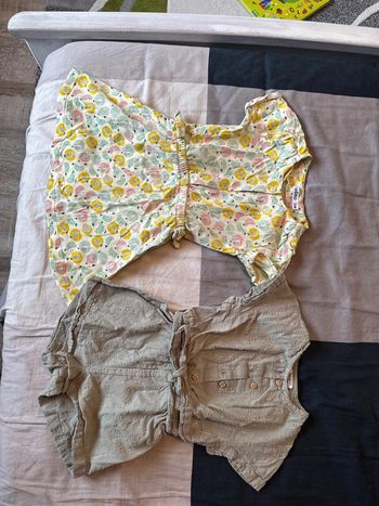 Robe et combishort en 2 ans