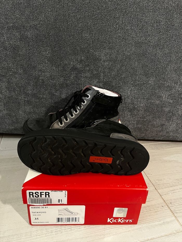 Chaussures à lacets Kickers - photo numéro 5