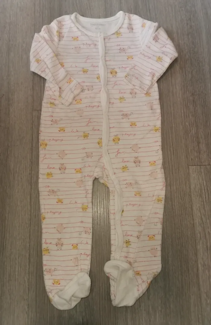 Grenouillère fille 24 mois in extenso