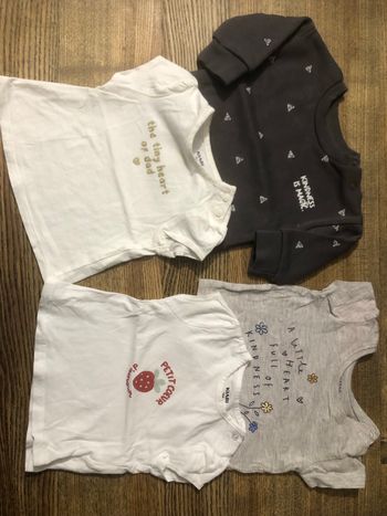 Lot haut 3mois fille
