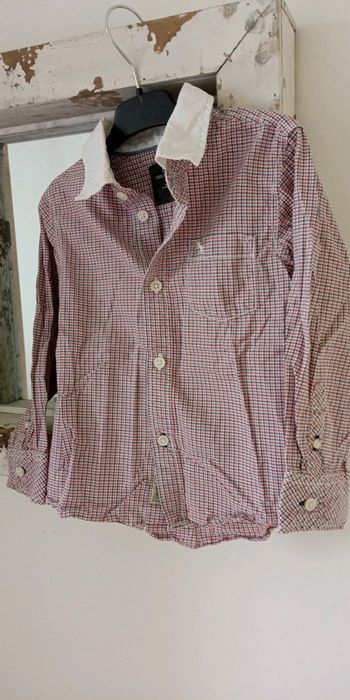 Chemise à manches longues 3/4 ans
