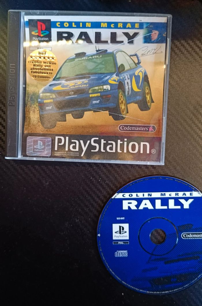 Colin mcrae sur PlayStation 1