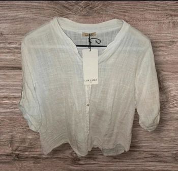 Chemise manches courtes Lux Luna T.U