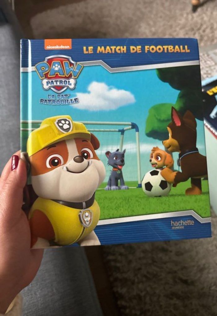 Lot 2 livres PatPatrouille - Bon état