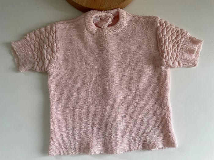 Ensemble tee shirt rose bébé - photo numéro 4