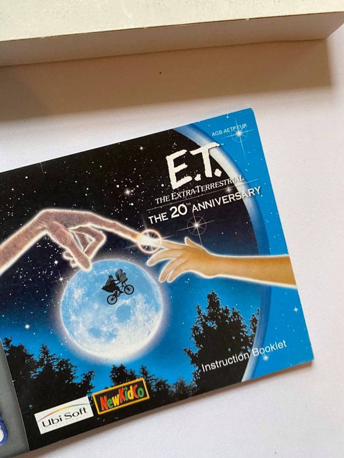 E.T game boy advance en boîte - photo numéro 3