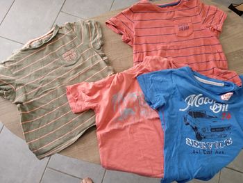 Lot t-shirt manches courtes