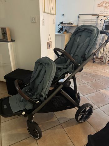 Poussette double gazelle S
