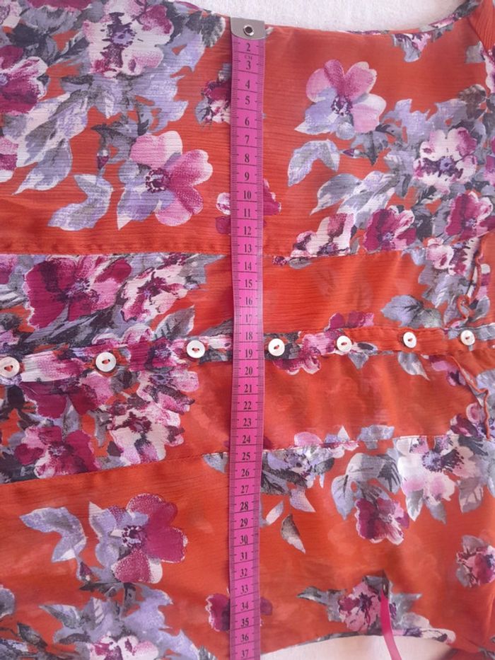 Robe légère mini en voile boutons en nacre Avalanche - photo numéro 9