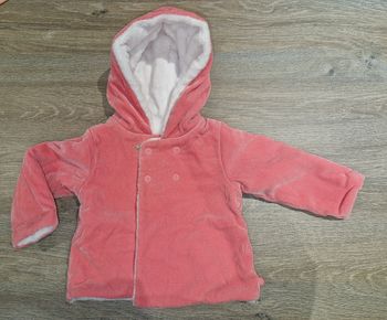 Manteau réversible hiver fille