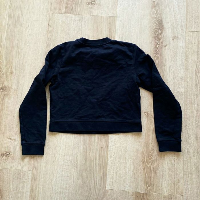 CK Calvin Klein Jeans Pull Noir enfant Exclusive Vintage Y2K Très bon état Unisexe (Taille 8 Ans) - photo numéro 2