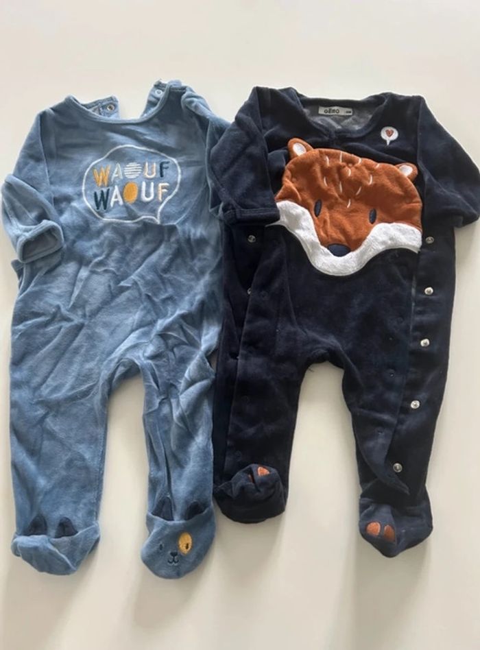 Lot 9 pyjamas hiver 6 mois - photo numéro 11