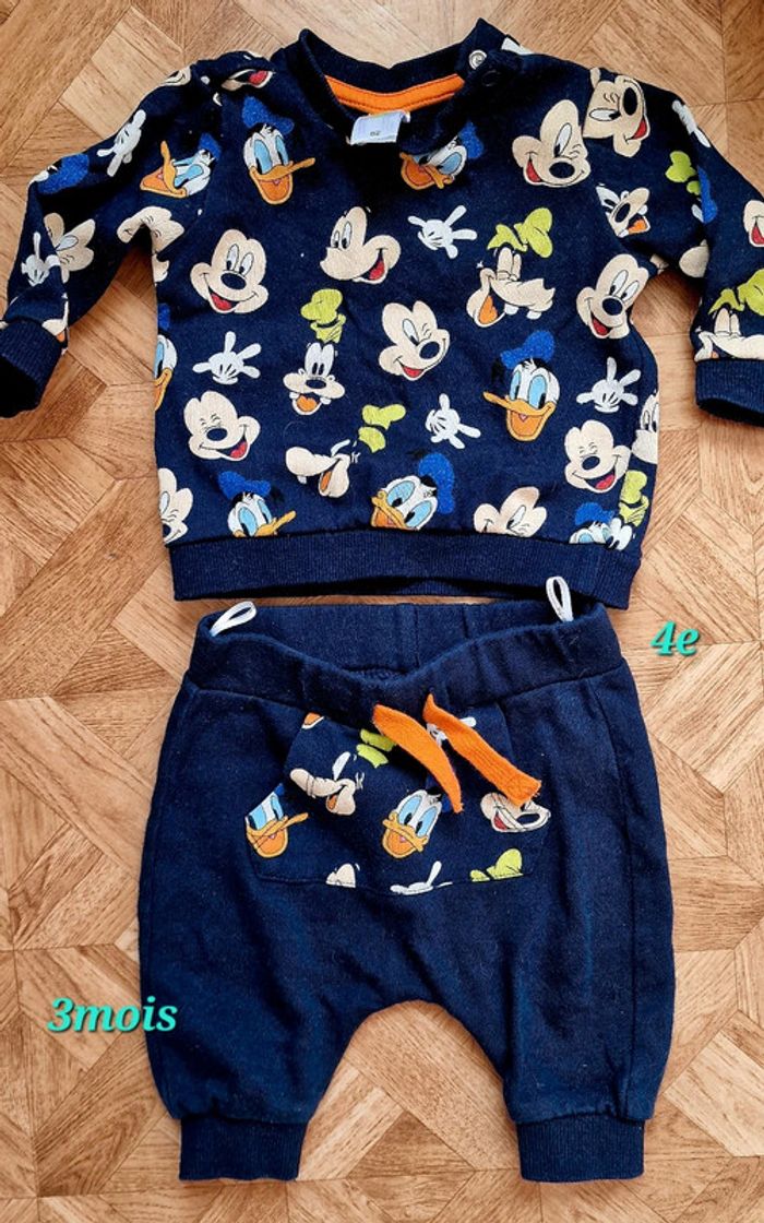 Ensemble 3mois disney