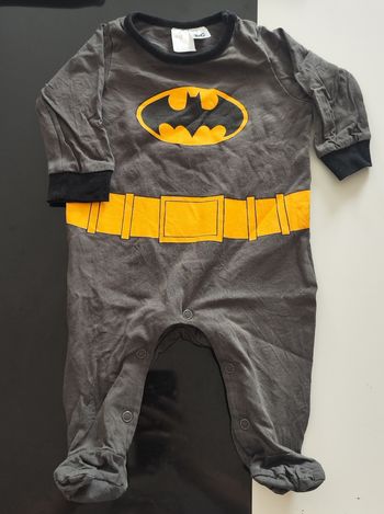 2 pyjama batman taille 1 mois 