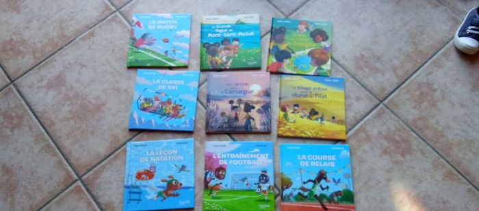 Lot de 9 livres enfants
