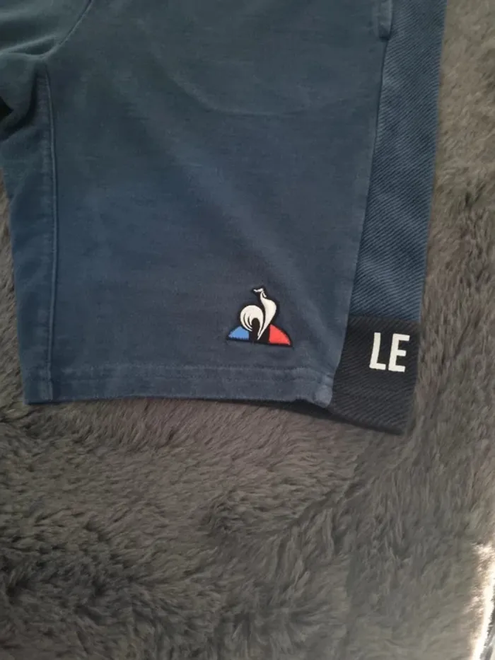 Short Le Coq Sportif Bleu, XS Hommes - photo numéro 3