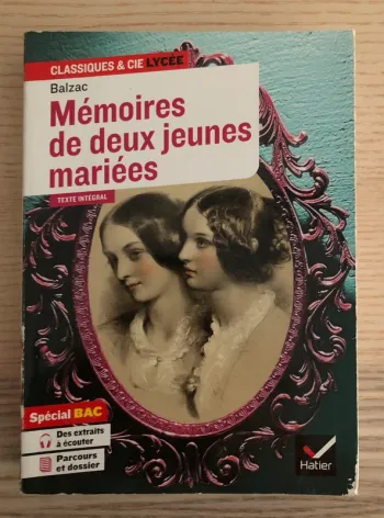 Mémoires de deux jeunes mariées (Balzac), spécial bac