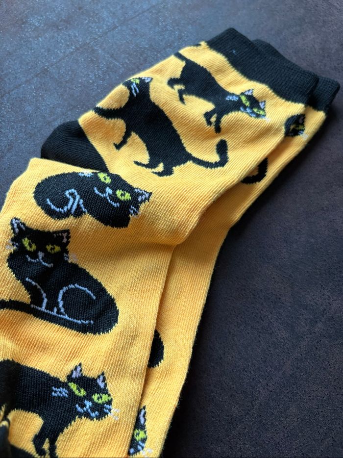 Chaussettes chat - photo numéro 3