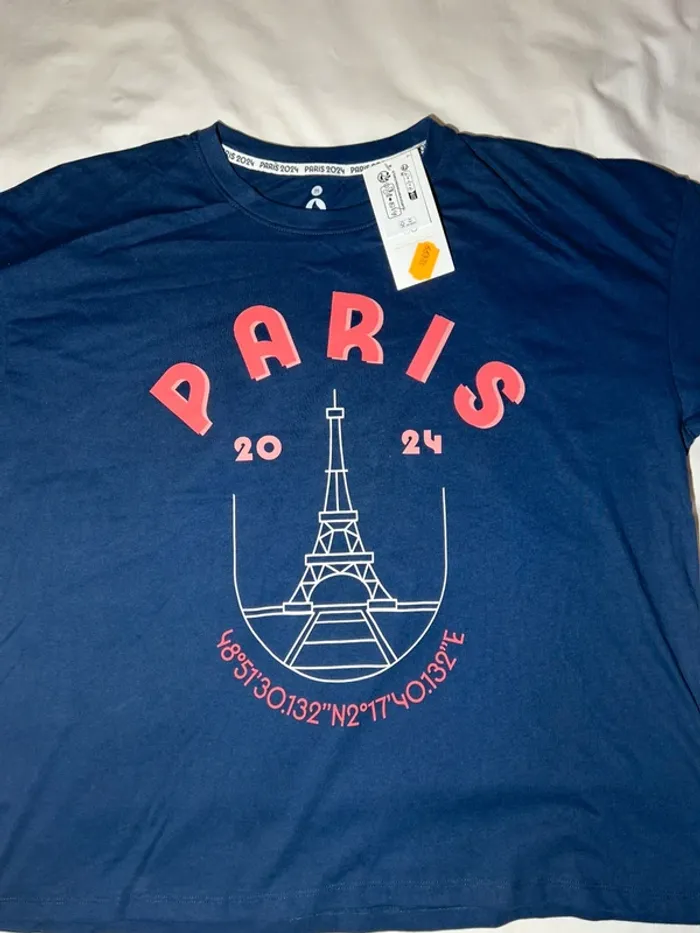 T-shirt jeux olympiques Paris 2024 - photo numéro 2