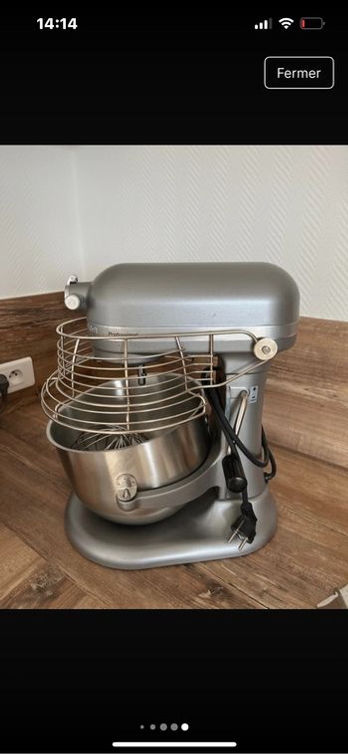 Robot pâtissier kitchenaid professionnel