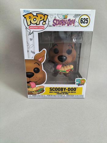🤎 Figurine Scooby-doo avec son sandwich - N°625 - Funko Pop - Neuve 🤎