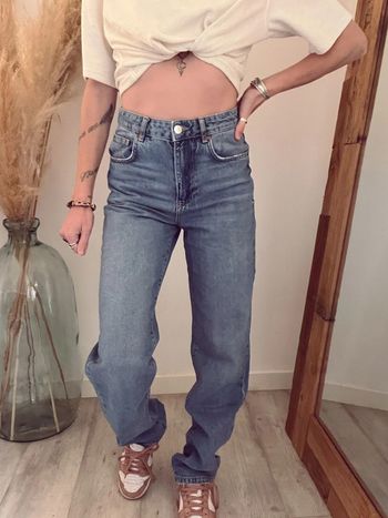 Jean droit never denim neuf taille 36