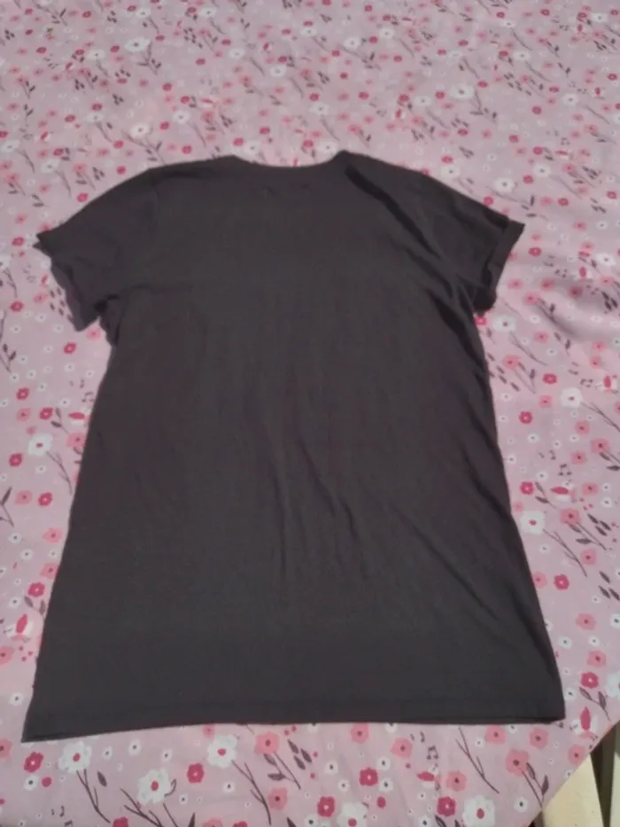 Tee-shirt Hollister XS noir et blanc - photo numéro 2