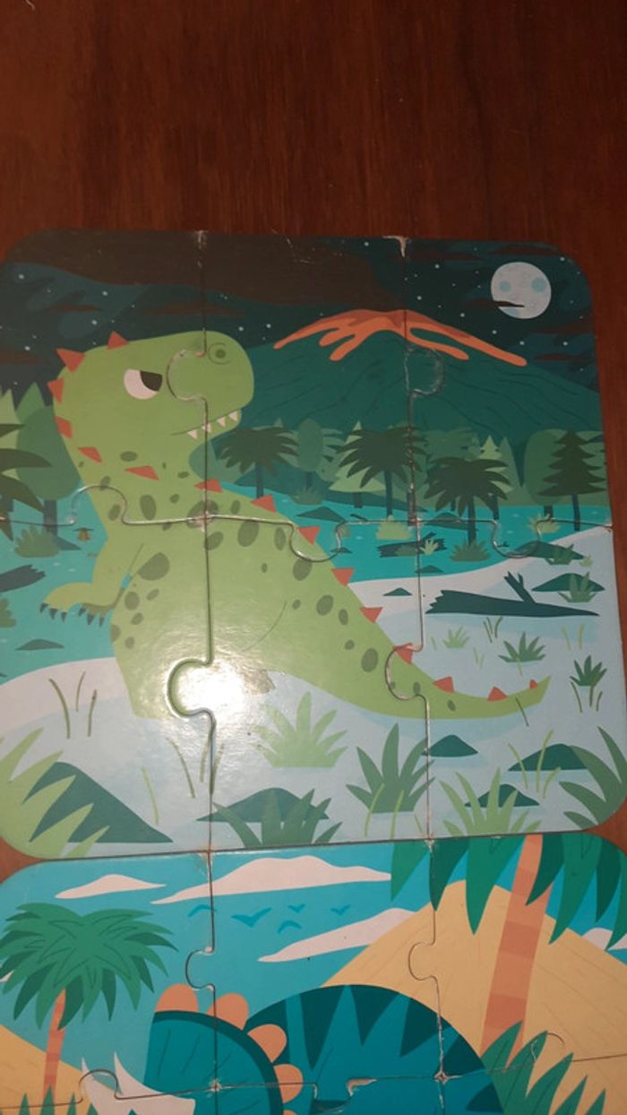 Puzzles dinosaures janod - photo numéro 7